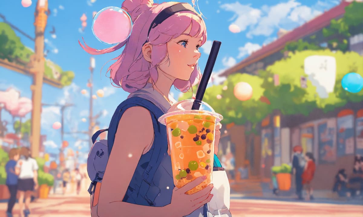 アニメ女性キャラクターのStable Diffusion AI生成画像