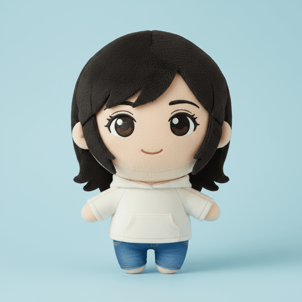 ぬいぐるみ化された人物 - 縫いぐるみ風変換 - Nano Banana AI 生成画像