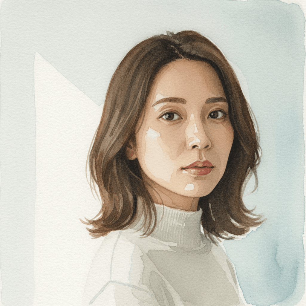 水彩画ポートレートに変換するプロンプト — After