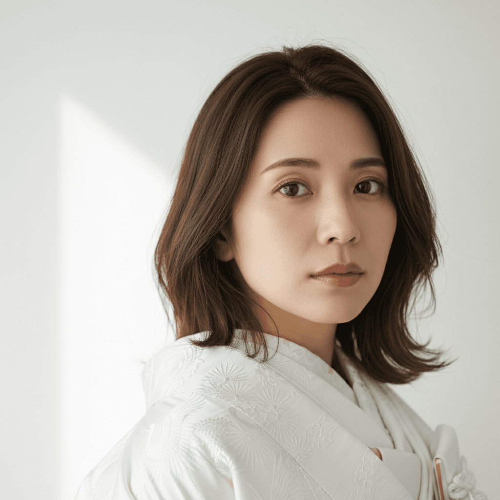 結婚式白無垢に着せ替えるプロンプト — After